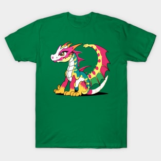 Cute Colorful Dragon T-Shirt
